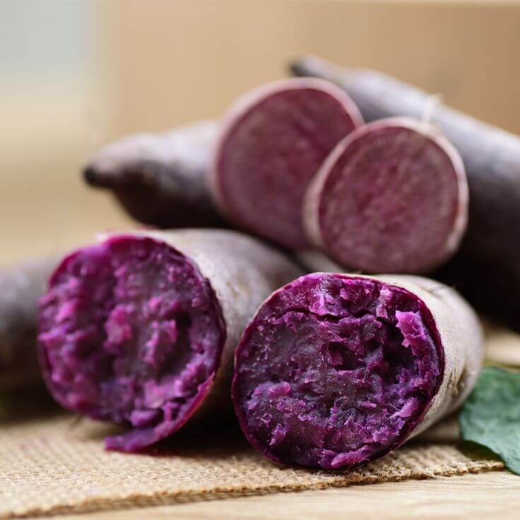 L'ube est un igname violet