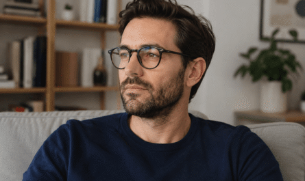 Lunette de repos pour homme