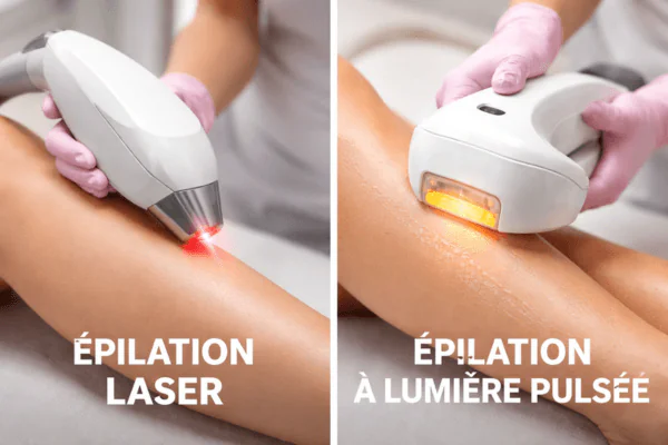 Epilation laser et lumière pulsée